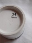 画像4: フランス　プチ白い陶器　蓋付き　ビーズ入り