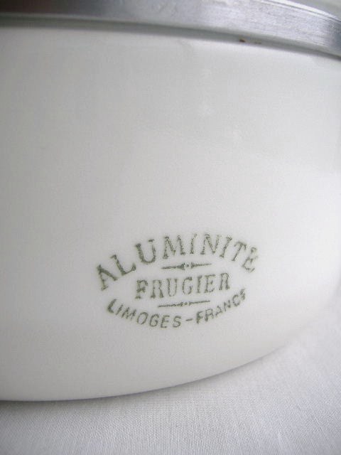 画像: フランス　アンティーク リモージュAluminite　両手鍋