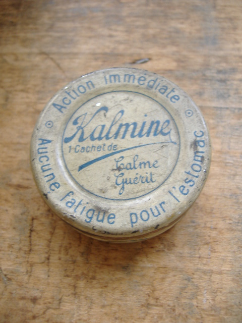 画像: フランス　アンティーク　kalmine 缶